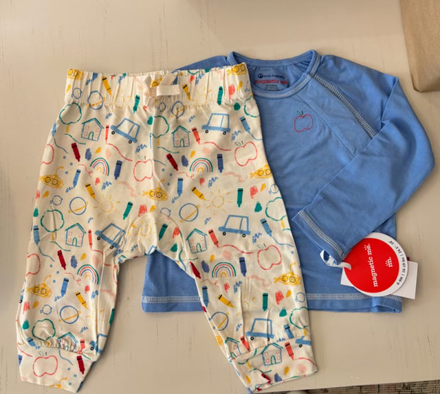 magnetic me- Doodle Pop Long Sleeve Top and Pant Set