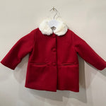 Sofia Coat - Red Wool
