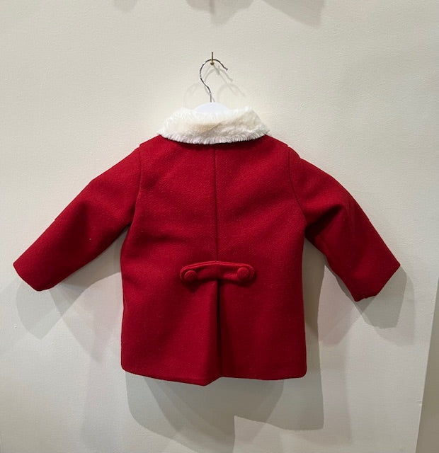 Sofia Coat - Red Wool