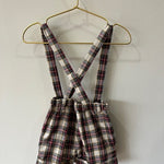 Adamo Red Tartan Shorts