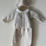 Preston Gift Set - Draylon Knit - Beige