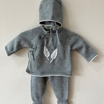 Sherwood Knit Leaves - Cotton Set - Sage