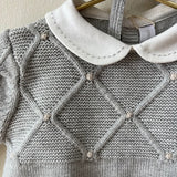 York Gift Set - Draylon Knit - Pearl Grey