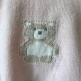 Knit Bear Gift Set - Baby Pink