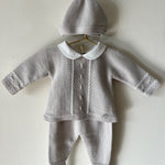 Preston Gift Set - Draylon Knit - Stone