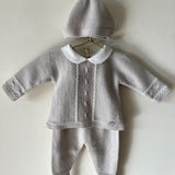 Preston Gift Set - Draylon Knit - Stone