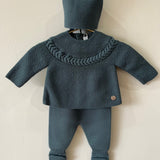 Brighton Gift Set - Draylon Knit - Bottle Green