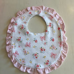 Bows and Flowers Bib