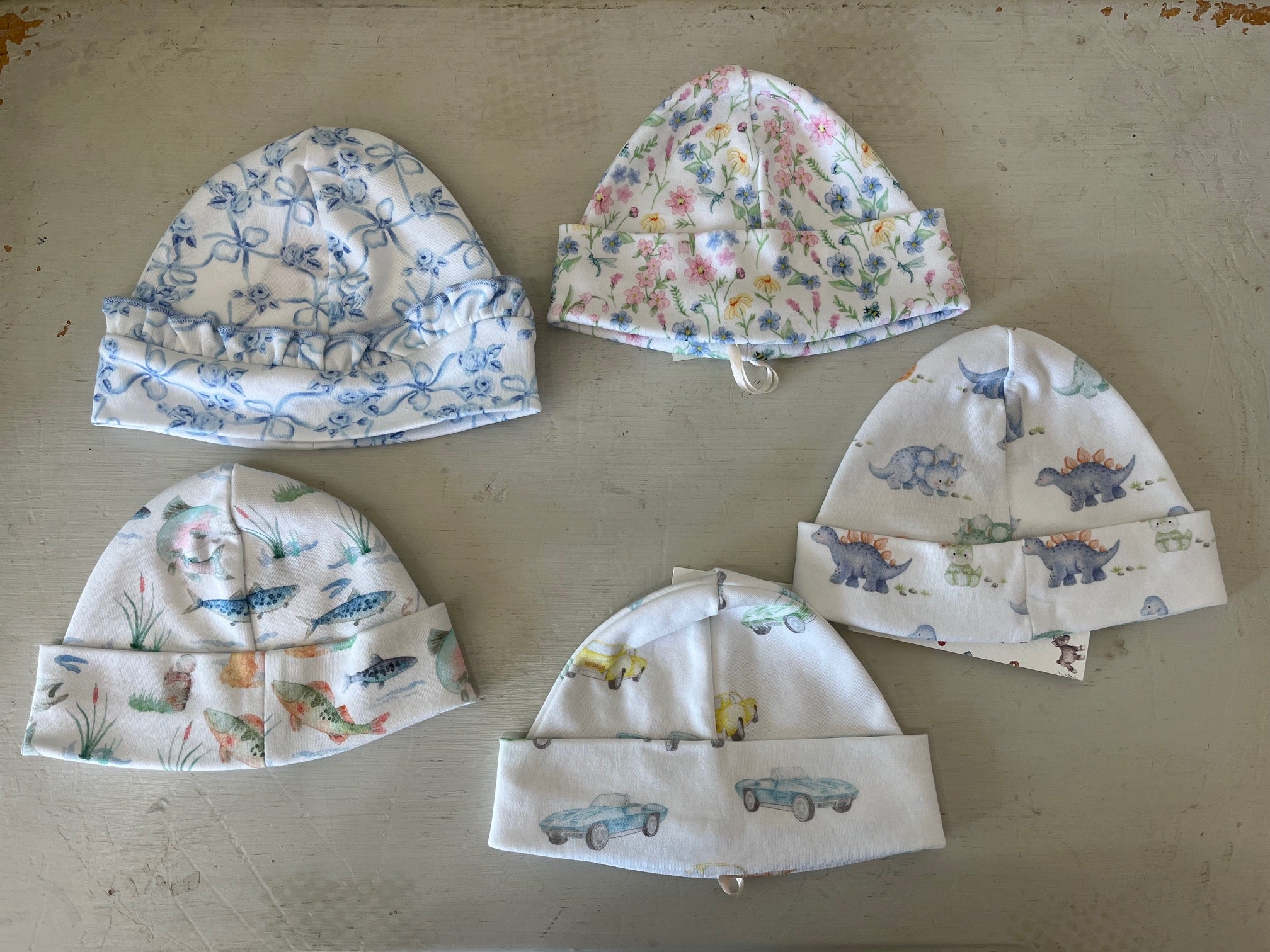 Gone Fishing Round Hat