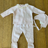 2 Piece Set Sweater & Leggings Knit  Quebec (Light Pink)