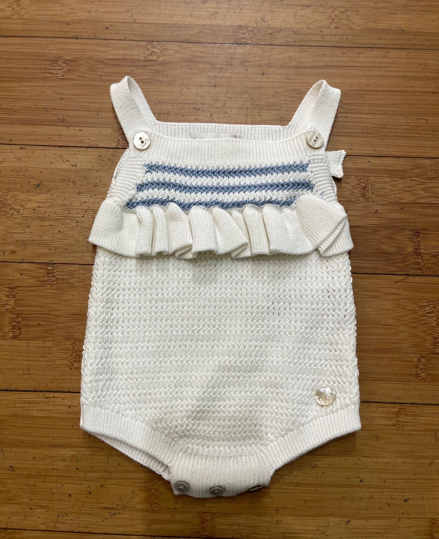 Overall Striped Knit  Surrey