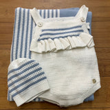 Overall Striped Knit  Surrey