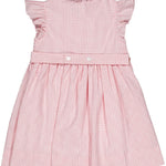 Kidiwi Lolyne Smocked Dress - Candy Pink Gingham