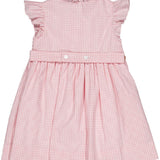 Kidiwi Lolyne Smocked Dress - Candy Pink Gingham