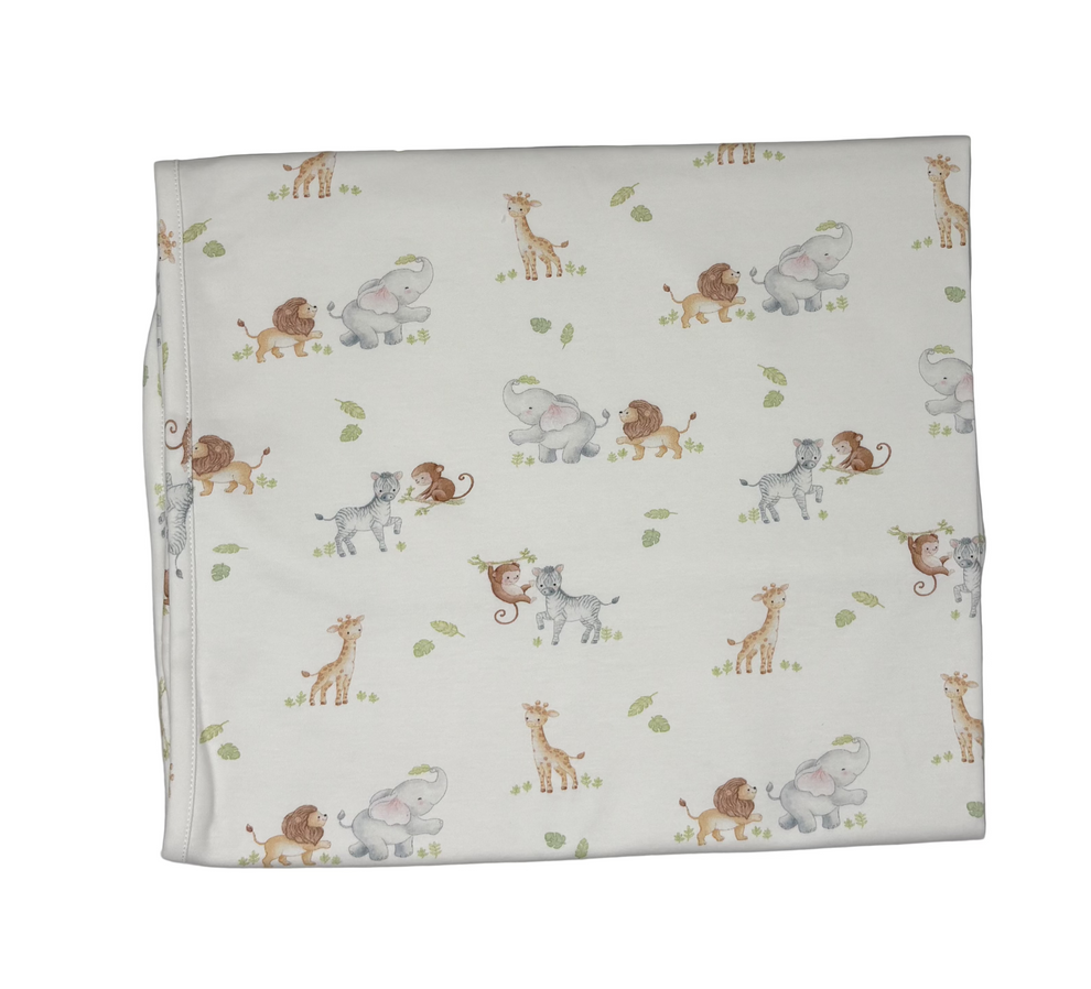 Little Safari Receiving Blanket