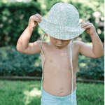Sea Marsh Floral Sun Hat