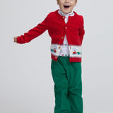 Banded Pant - Evergreen Corduroy