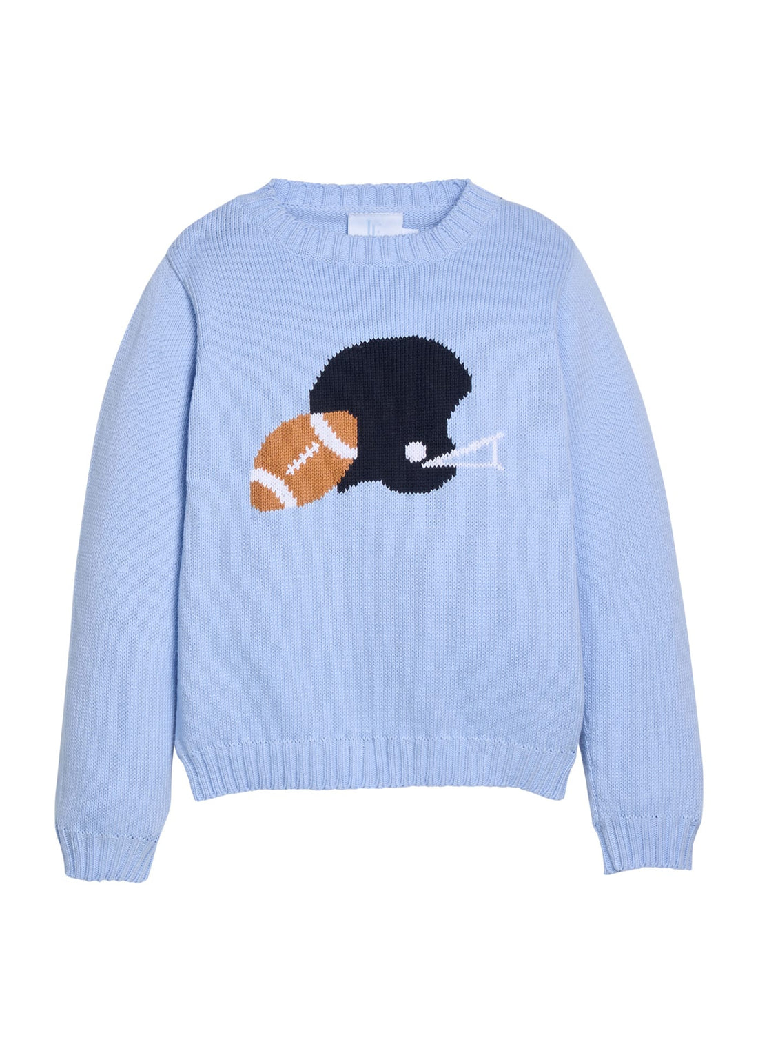 Intarsia Sweater - Football Helmet