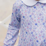 The Proper Peony Iris Garden dress, front view