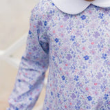 The Proper Peony Iris Garden dress, front view