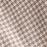 Button Down Shirt - Khaki Gingham