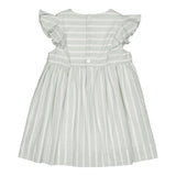 Kidiwi Léanne Smocked Dress - Mint Stripe