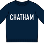 PRE-ORDER Chatham Kids Classic Crew Sweater - Navy