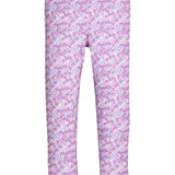 Little English Ashbrook Floral leggings - lavender and pink floral pull-on leggings for girls