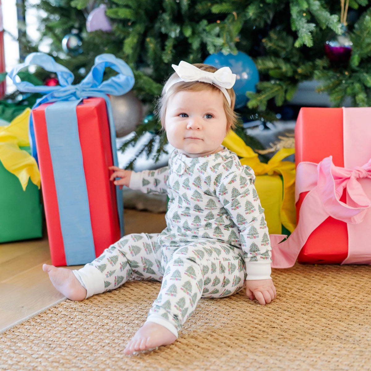 Parker Zipper Pajama - Under the Christmas Tree