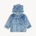 magnetic me Winter Sky minky bear jacket alternate view