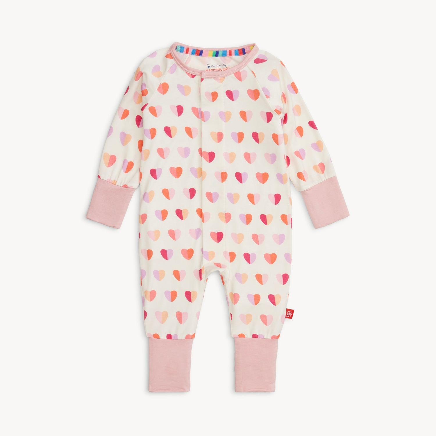 Pink XOXO Modal Convertible Coverall