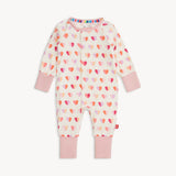 Pink XOXO Modal Convertible Coverall