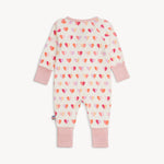 Pink XOXO Modal Convertible Coverall