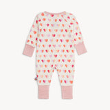 Pink XOXO Modal Convertible Coverall