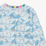 Blues Apres Chic Modal Footie