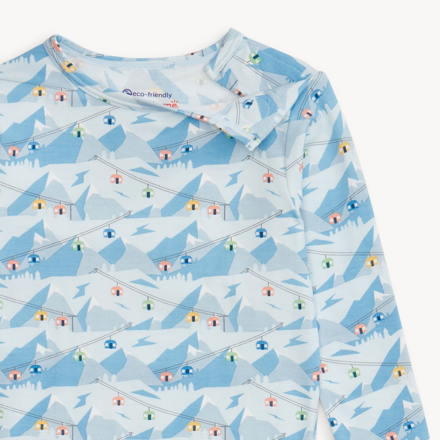 Blue Apres Chic Modal Long Sleeve Pajamas