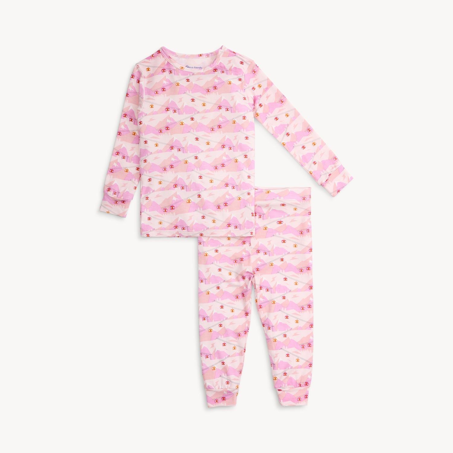 Pink Apres Chic Modal Long Sleeve Pajamas