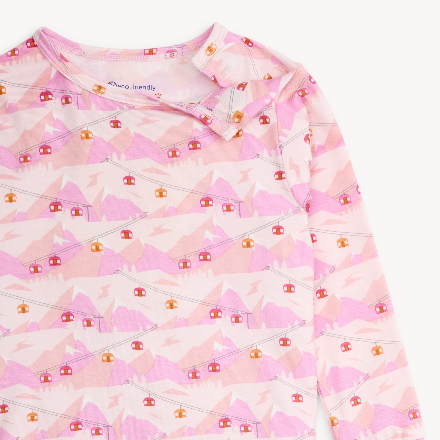 Pink Apres Chic Modal Long Sleeve Pajamas