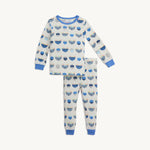 Spin Me Right Round Long Sleeve Pajama Set