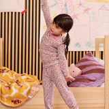 Magnetic Me Stella modal pajama set, print detail