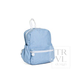 MINI BACKER Backpack - Pimlico Stripe Chambray