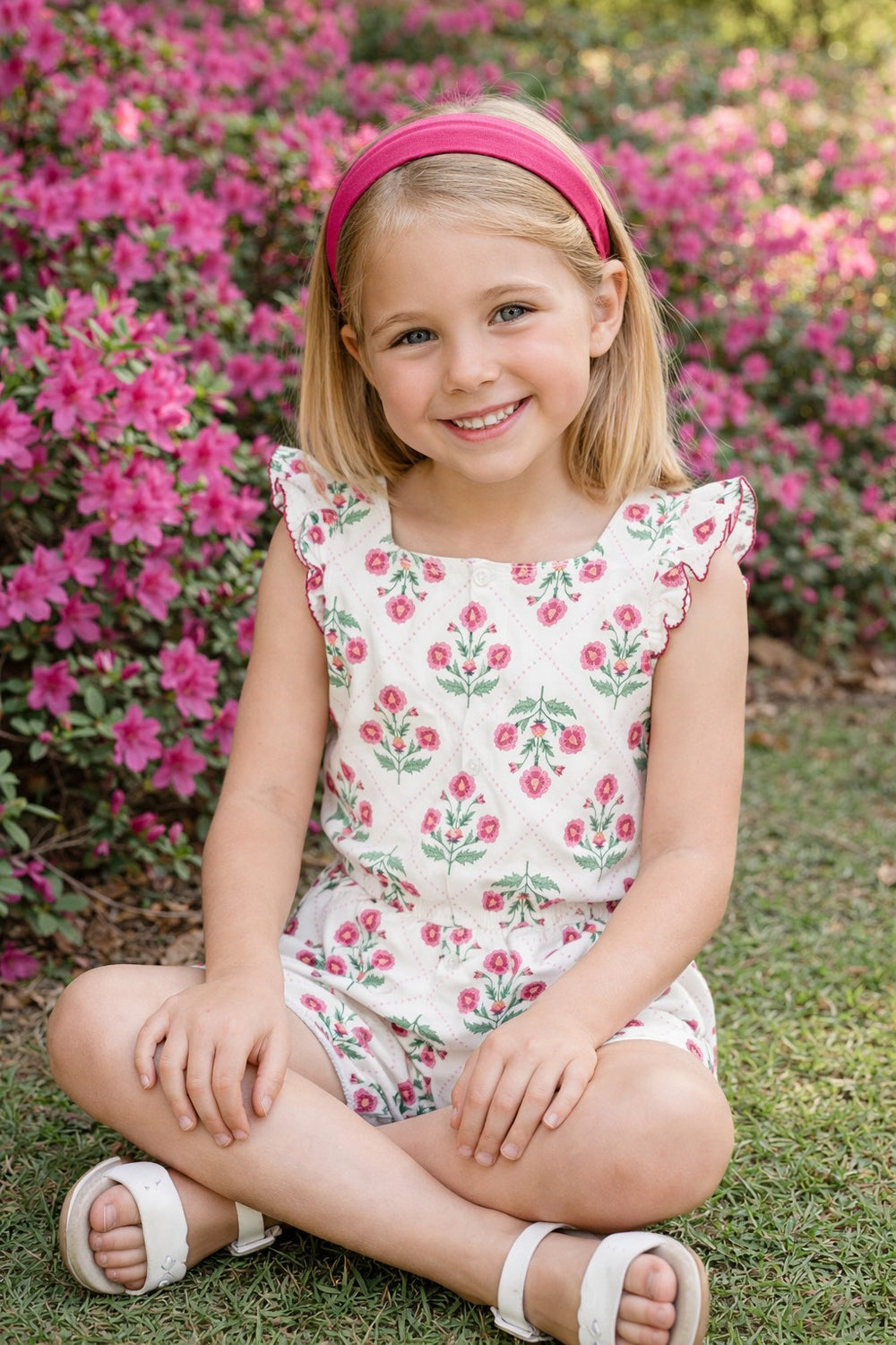 Madison Collection Girl's Romper