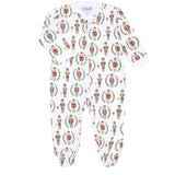 Christmas Nutcrackers Zipper Footie