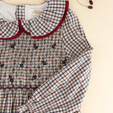Kidiwi Joséphine check dress