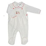 Mistletoe Kisses Knit Dungaree Set