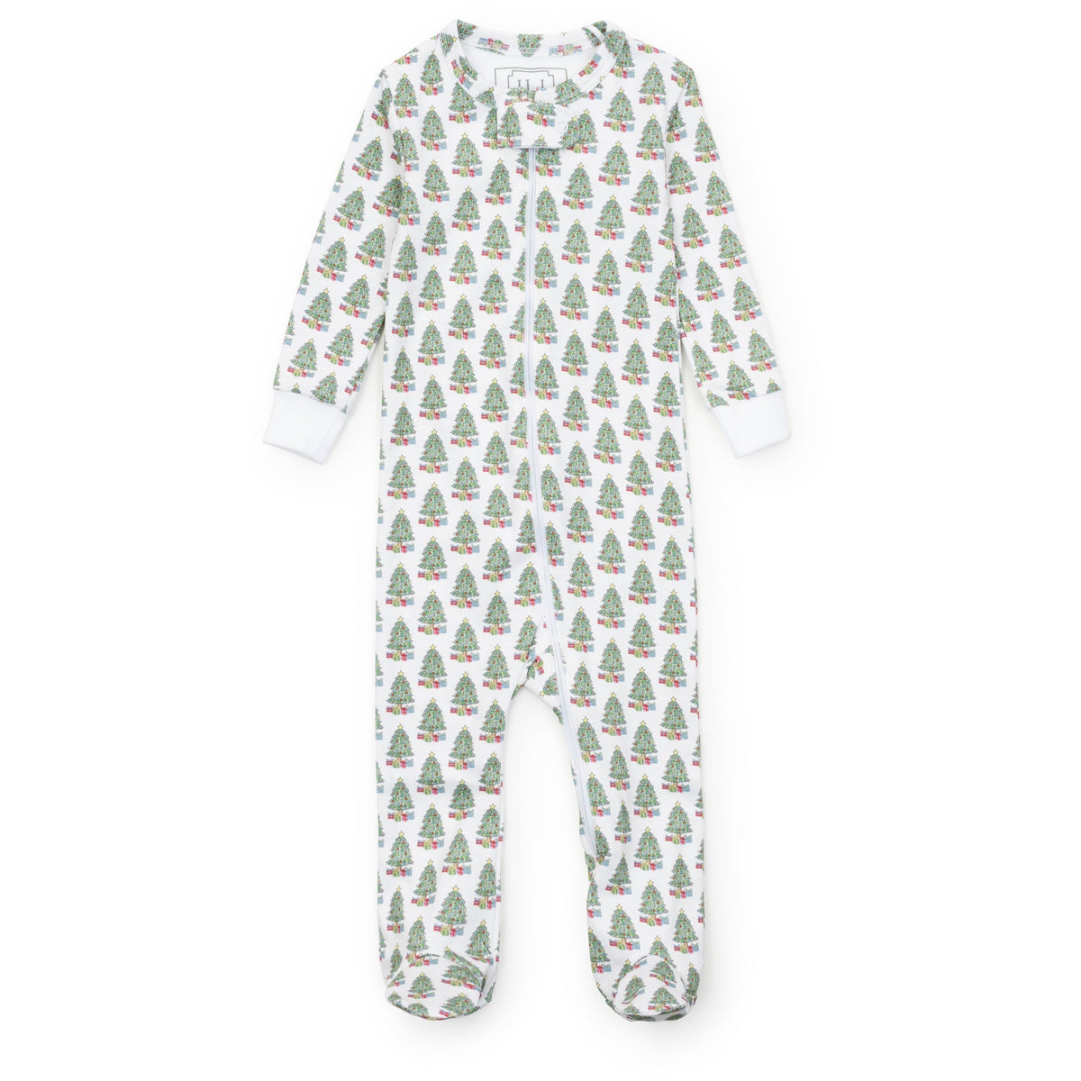 Parker Zipper Pajama - Under the Christmas Tree