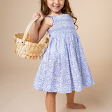 Izzie Dress - Red White & Bloom Floral