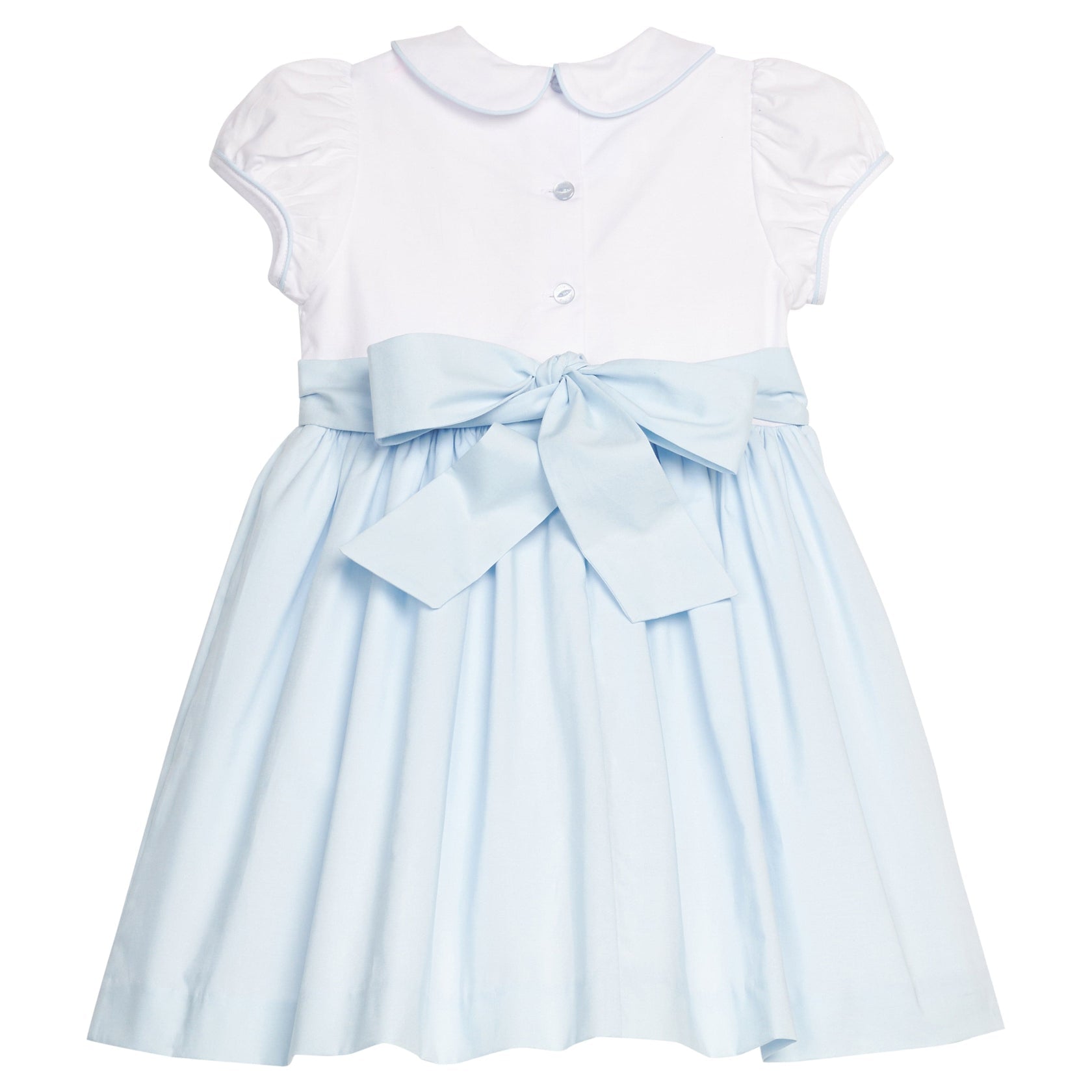 Peter Pan Dress - Blue Bunny