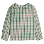 Peter Pan Shirt - Mistletoe Tartan