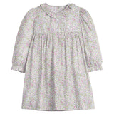 Pleated Caroline Dress - Lavender Gables Floral
